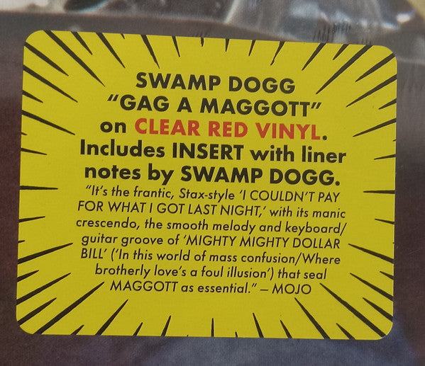 Swamp Dogg - Gag A Maggot (COLOR VINYL) | Mint (M) Mint (M)-