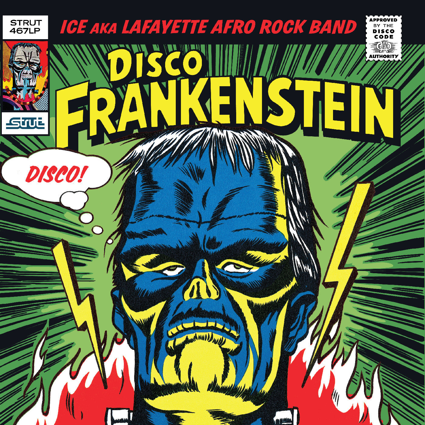 Ice (Lafayette Afro-Rock Band) - Disco Frankenstein (BLOOD-STAINED VINYL) | Mint (M) Mint (M)-