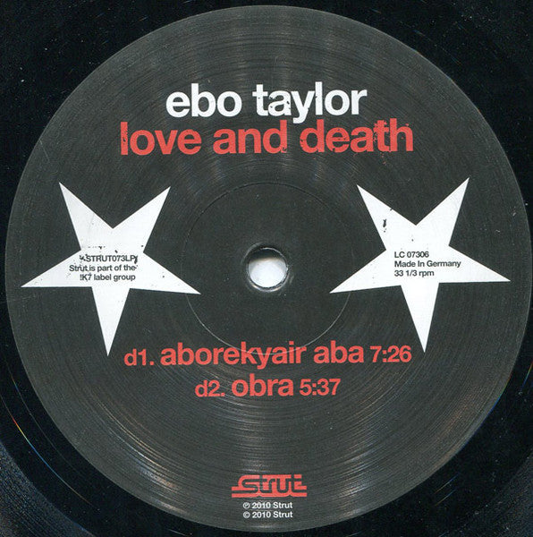 Ebo Taylor - Love And Death | Mint (M) Mint (M)-