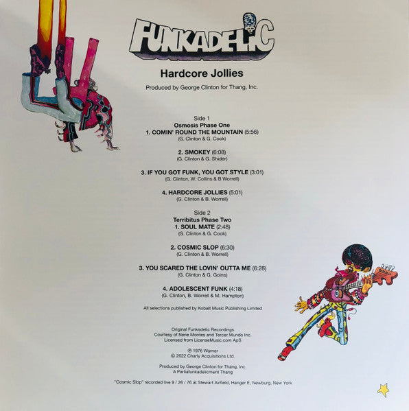 Funkadelic - Hardcore Jollies (VINYL) | Mint (M) Mint (M)-