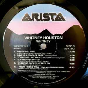 Whitney Houston - Whitney: Special Edition (VINYL) | Mint (M) Mint (M)-