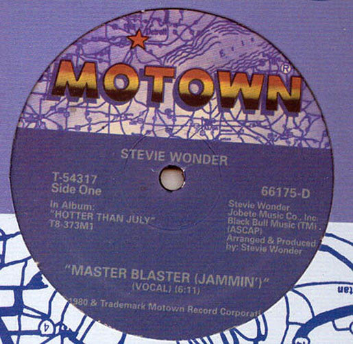Stevie Wonder - Master Blaster (Jammin') | Mint (M) Generic-