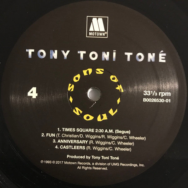 Tony! Toni! Toné! - Sons Of Soul (2xVINYL) | Mint (M) Mint (M)-