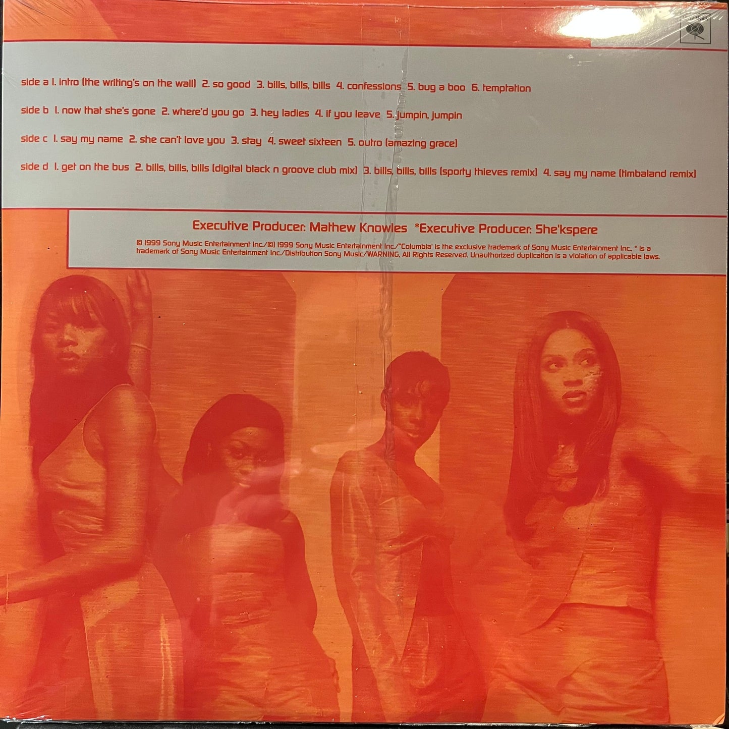 Destiny's Child - The Writing's On The Wall (2xVINYL - PROMO) | Mint (M) Mint (M)-