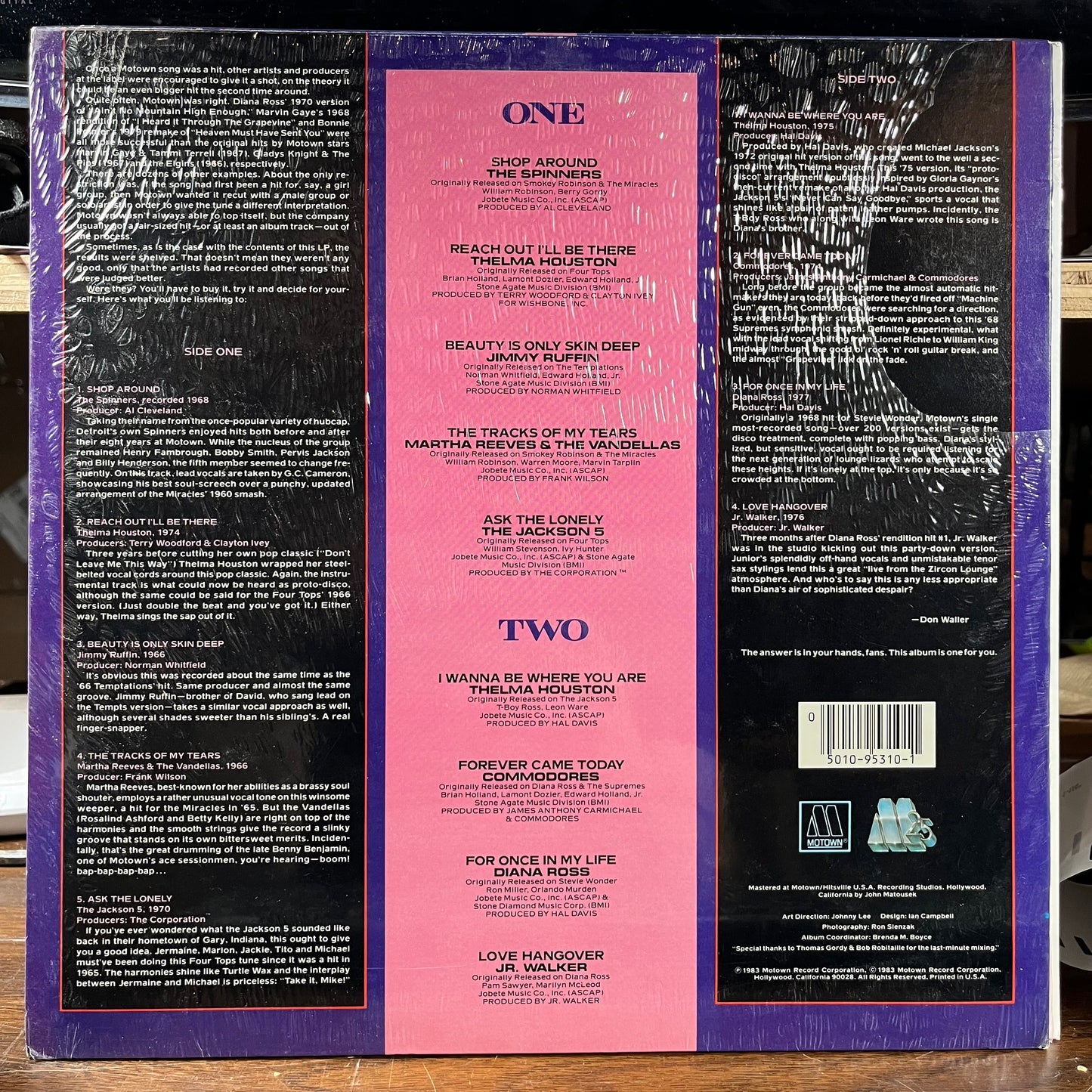 Motown Superstars Sing Motown Superstars (VINYL) | Mint (M) Near Mint- (NM-)-
