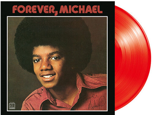 Michael Jackson - Forever, Michael (CLEAR RED VINYL) | Mint (M) Mint (M)-