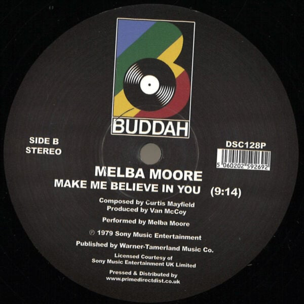 Melba Moore - Standing Right Here / Make Me Believe In You (VINYL) | Mint (M) Mint (M)-