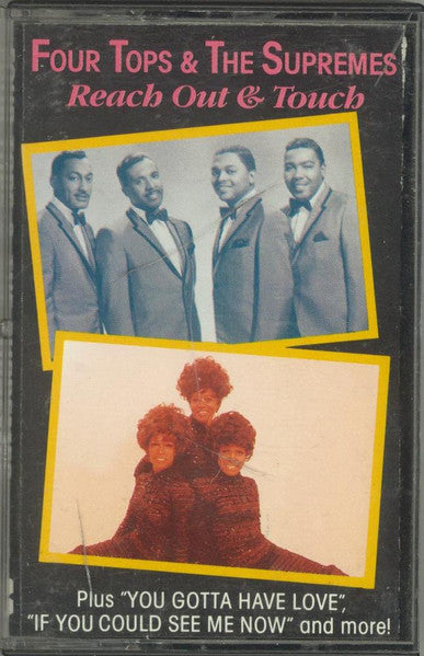 Four Tops - Reach Out And Touch (CASSETTE) | Excellent+ (EX+) Very Good Plus Plus (VG++)-