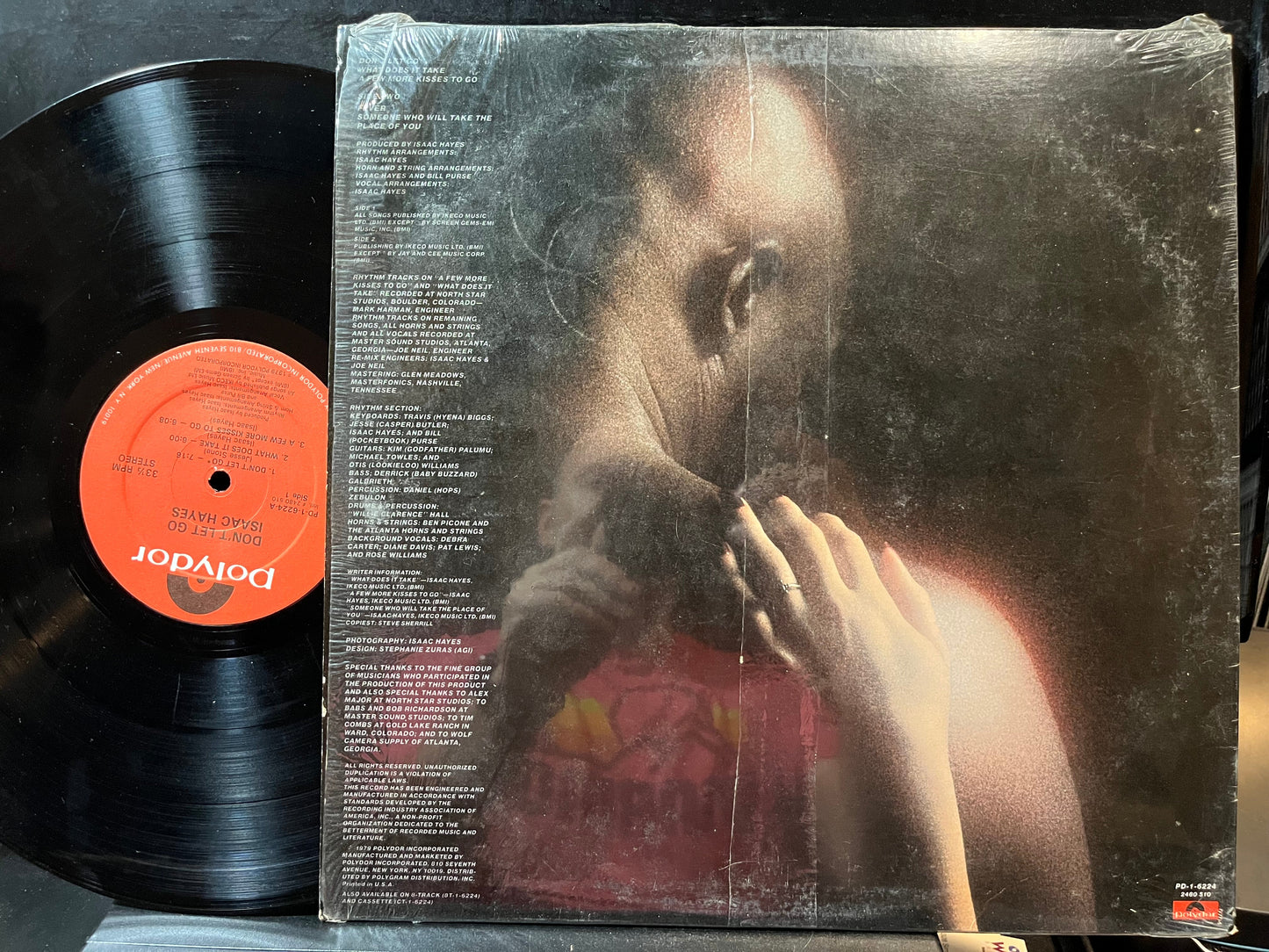 Isaac Hayes - Don't Let Go (VINYL LP Polydor 2480 510 1979) | USED Excellent+ (EX+) Near Mint (NM)-