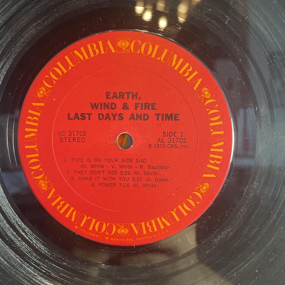 Earth, Wind & Fire - Last Days And Time (VINYL) | Excellent (EX) Excellent (EX)-