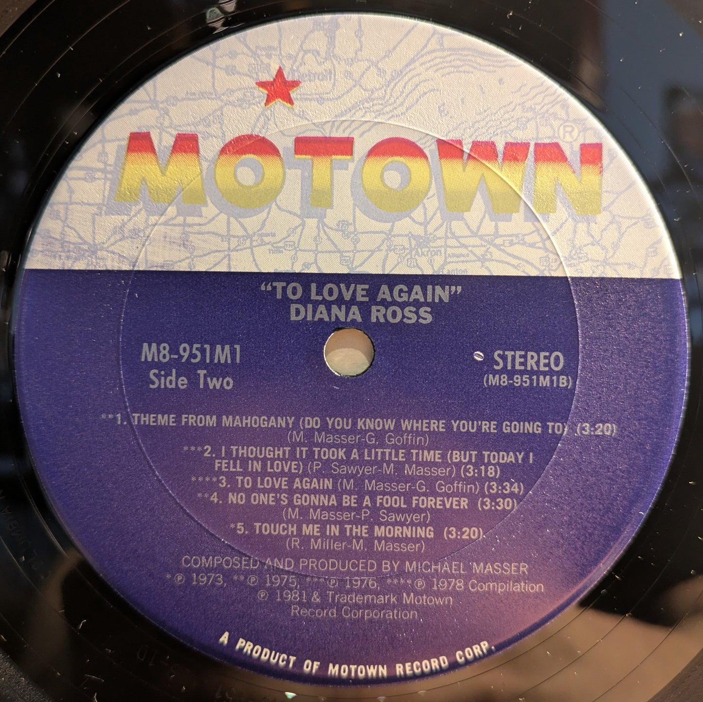Diana Ross - To Love Again (VINYL) | Near Mint- (NM-) Near Mint (NM)-