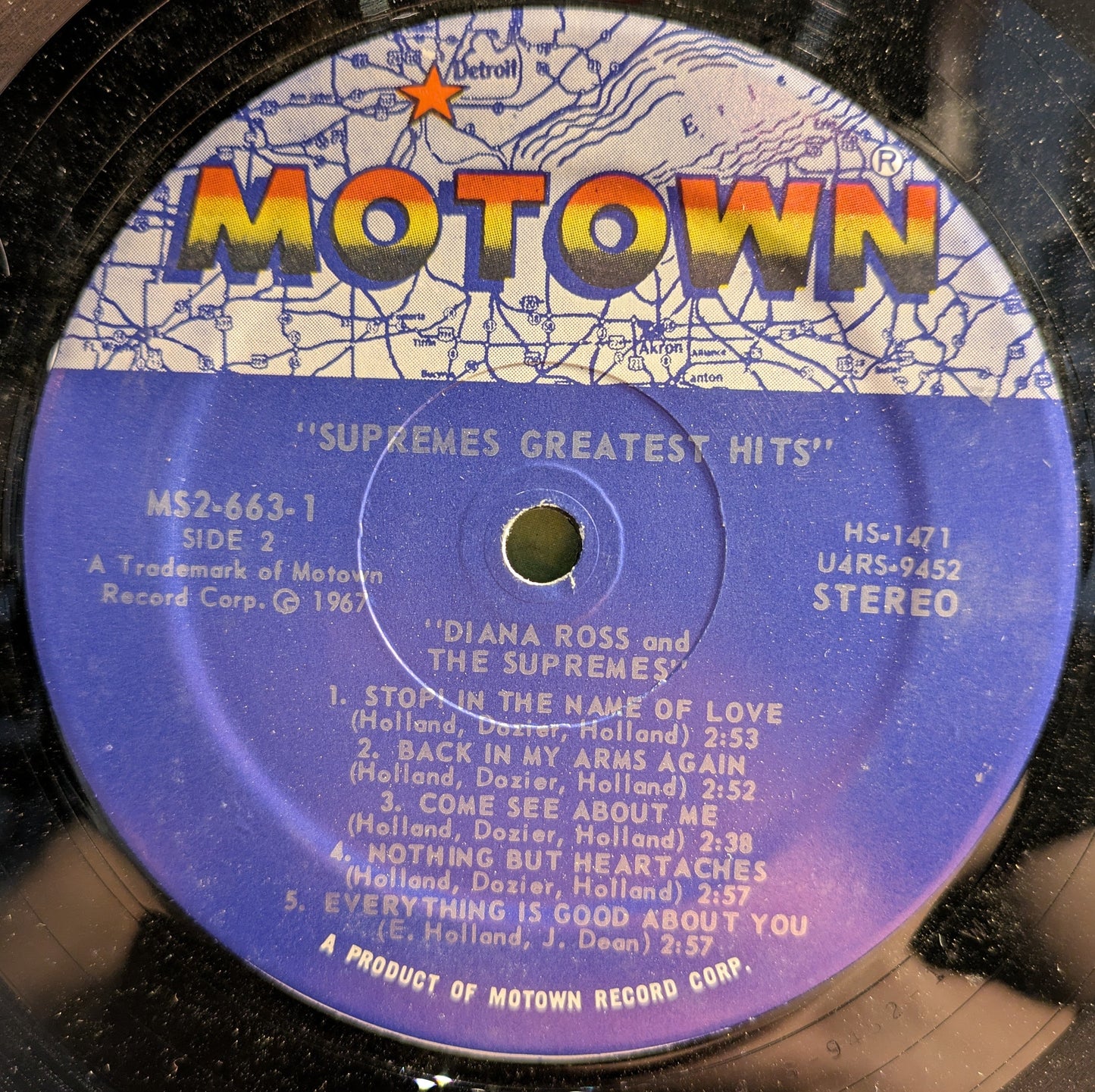 The Supremes - Greatest Hits (2xVINYL) | Near Mint- (NM-) Very Good Plus (VG+)-