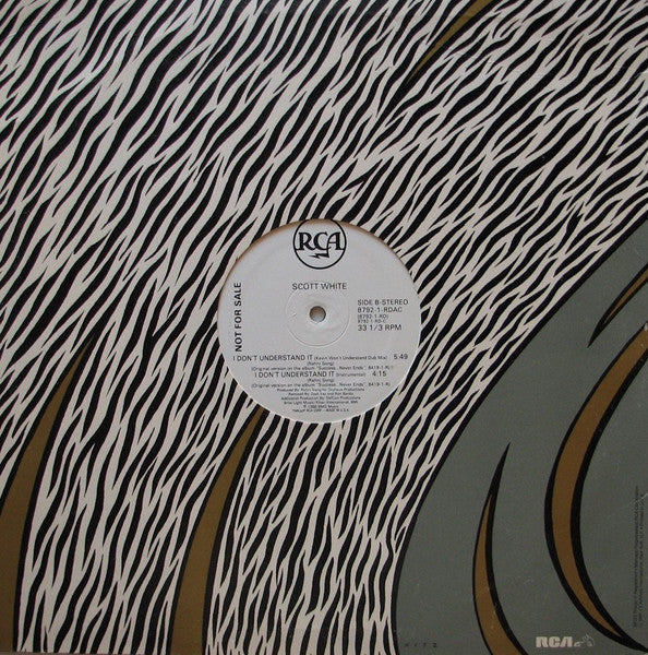 I Don't Understand It (12" VINYL) | Near Mint (NM) Very Good Plus (VG+)-