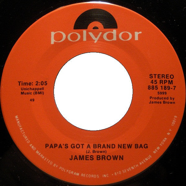 James Brown - Night Train / Papa's Got A Brand New Bag *45* | Near Mint (NM) Generic-