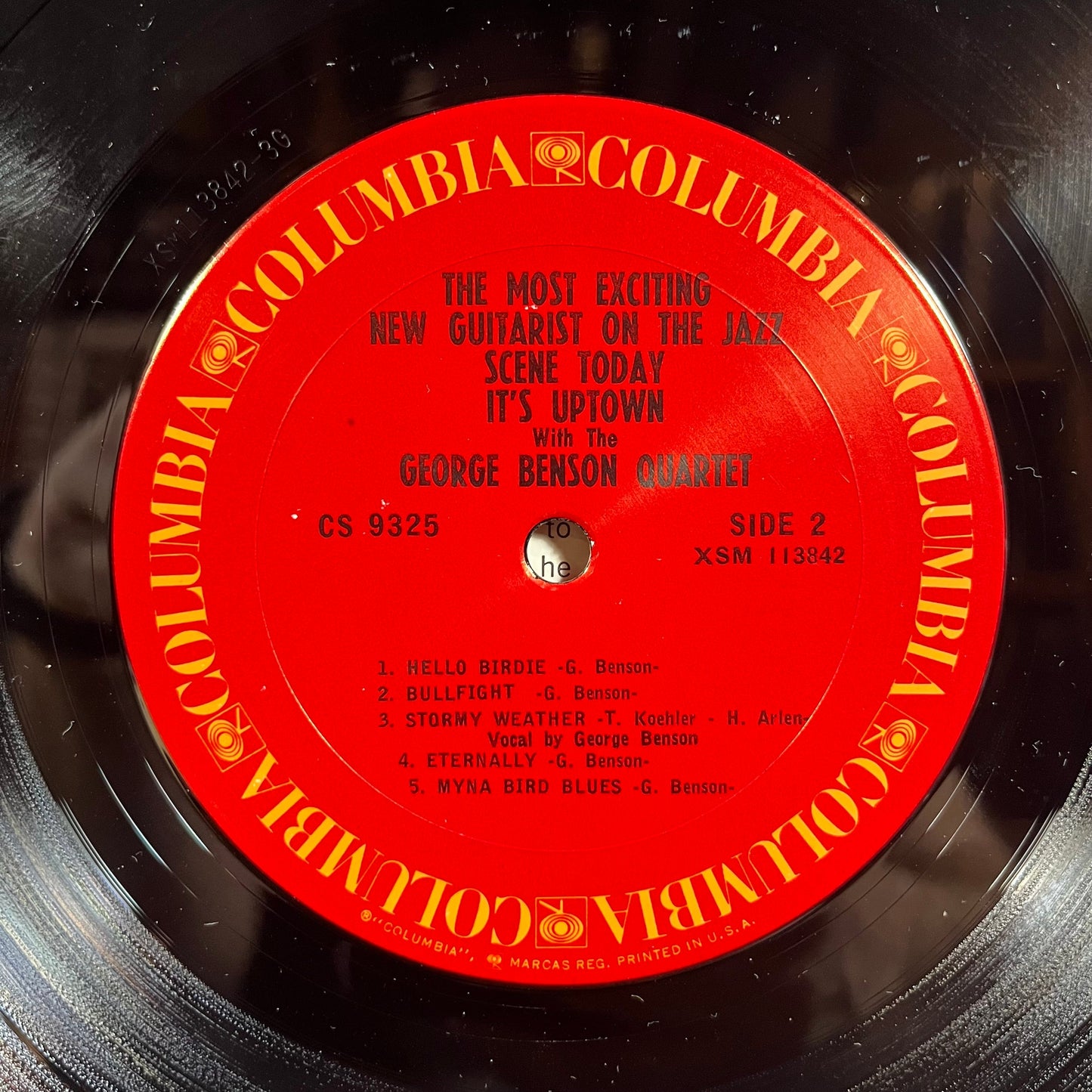 The George Benson Quartet - It's Uptown (LP) | Near Mint (NM) Very Good Plus (VG+)-