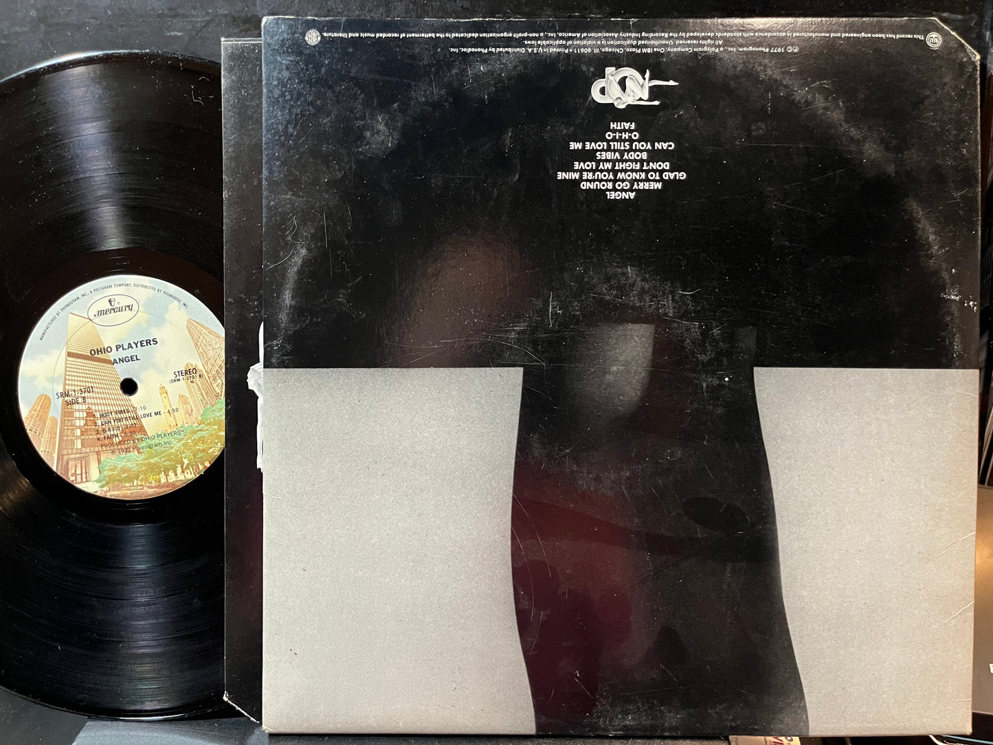 Ohio Players - Angel (VINYL LP Mercury SRM-1-3701 1977) | USED Near Mint (NM) Excellent+ (EX+)-