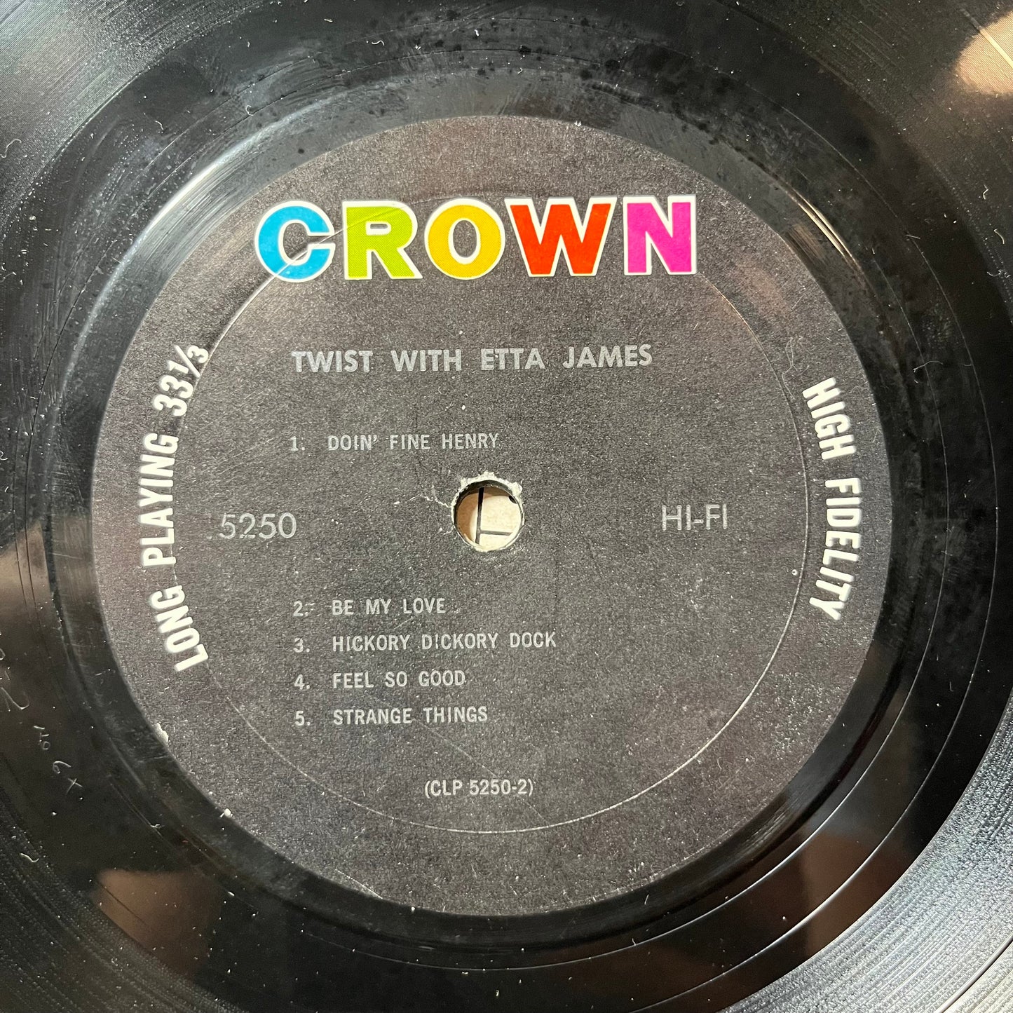 Etta James - Twist With Etta James (VINYL) | Very Good Plus (VG+)-