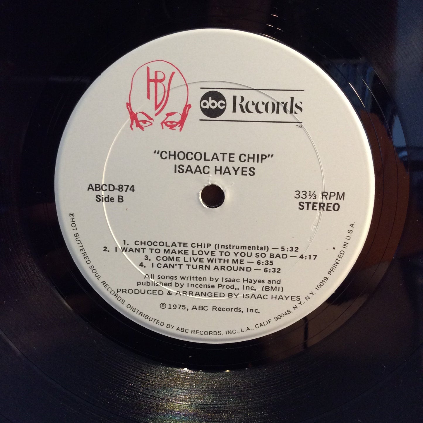 Isaac Hayes - Chocolate Chip (VINYL) | Very Good Plus (VG+) Excellent (EX)-