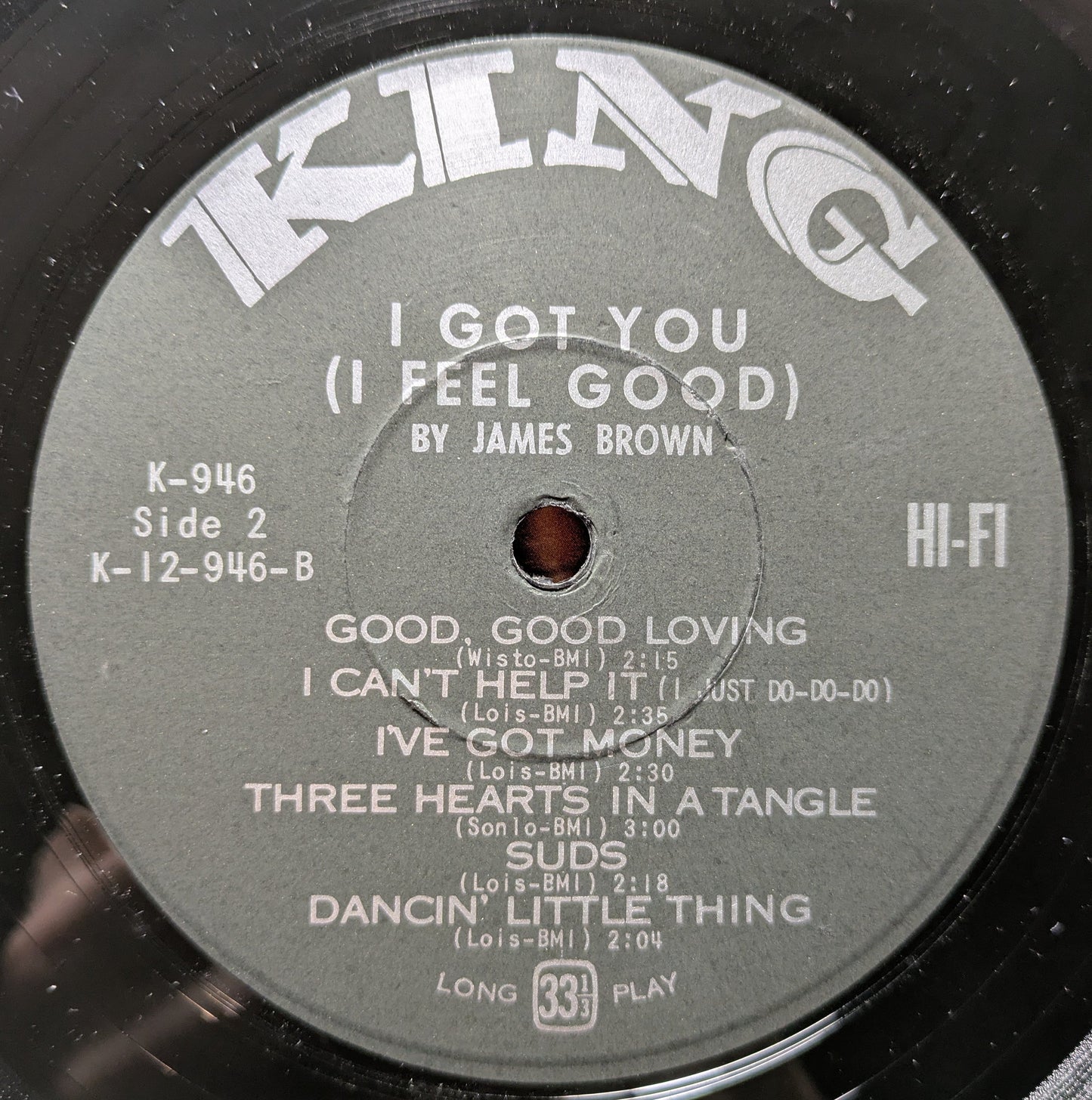 James Brown - I Got You (I Feel Good) (VINYL) | Very Good (VG)-