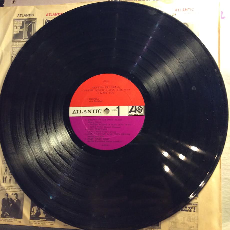 Aretha Franklin - I Never Loved A Man The Way I Love You (VINYL) | Very Good (VG) Good++ (G++)-