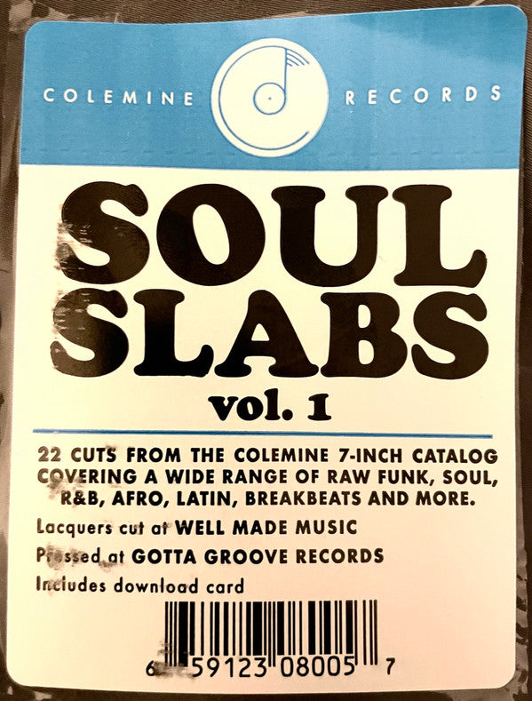 Various - Soul Slabs Vol. 1 | Mint (M) Mint (M)-