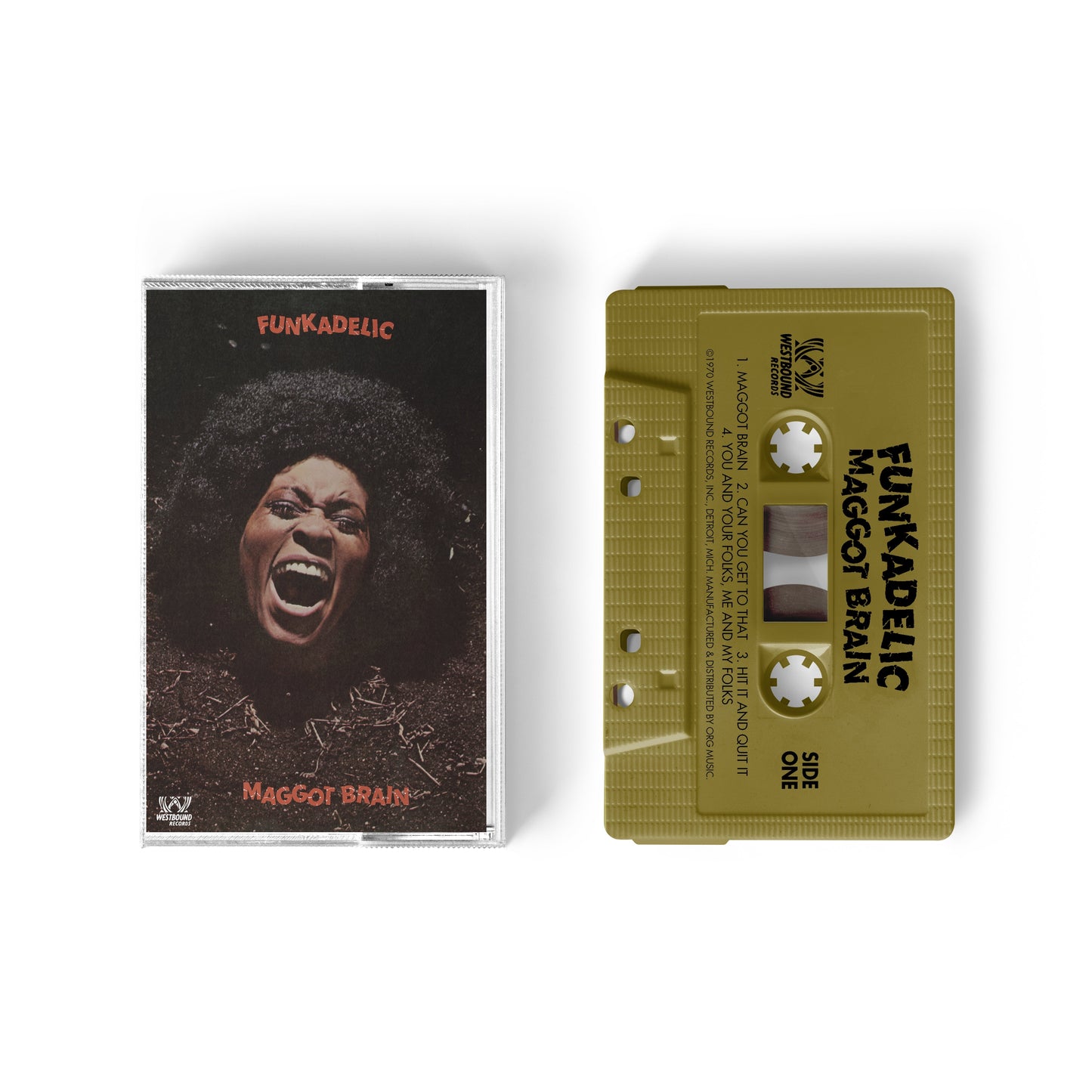 Funkadelic - (PRESALE 9/11/26) Maggot Brain (GOLD CASSETTE ORG ORGM2329CASS 2026) | NEW Mint (M) Mint (M)-