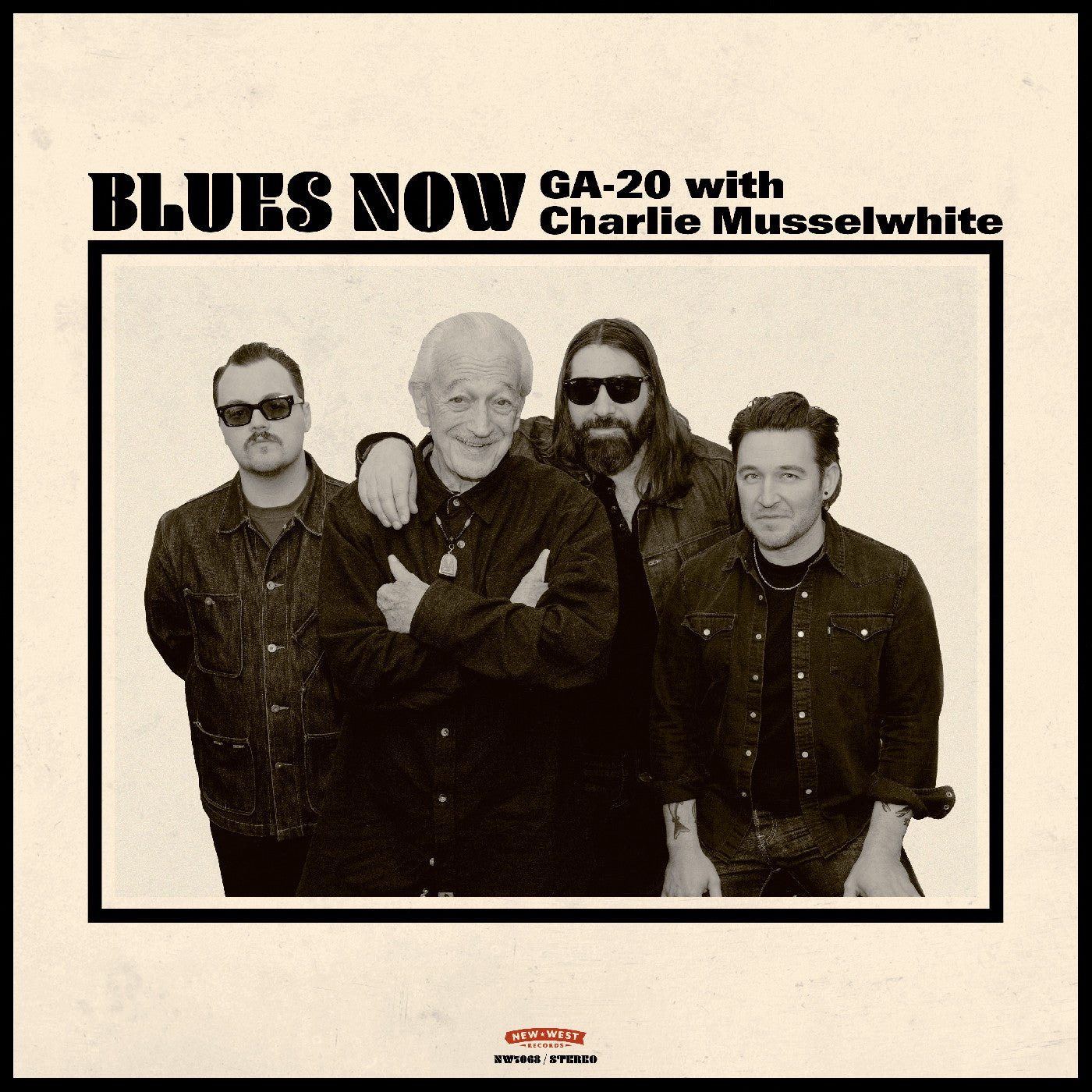 GA-20 with Charlie Musselwhite - BLUES NOW (IEX CD)*SIGNED* | NEW-