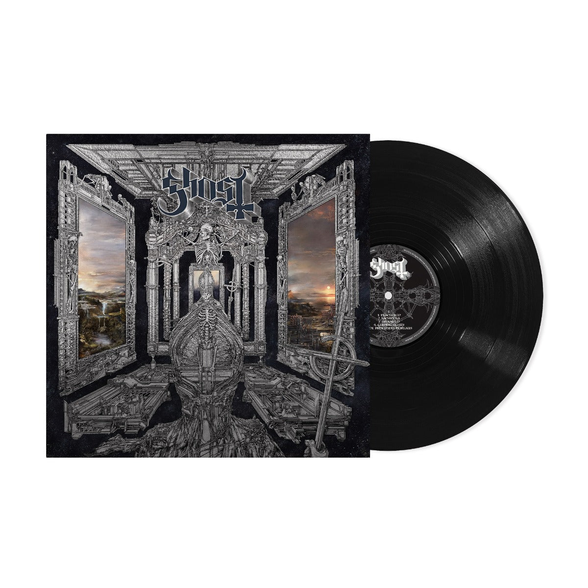 Ghost - Skeletá (Black vinyl) | Mint (M) Mint (M)-