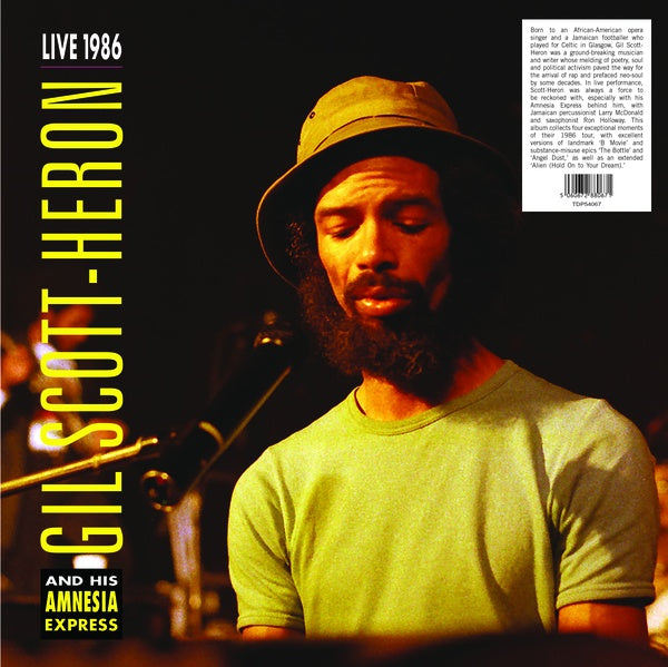 GIL SCOTT-HERON & HIS AMNESIA EXPRESS - Live 1986 (VINYL) | Mint (M) Mint (M)-