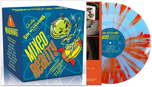 Gin Blossoms - Mixed Reality - Blue Orange Splatter | Mint (M) Mint (M)-
