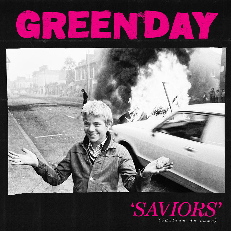 Green Day - Saviors (Édition De Luxe) (Clear/Hot Pink Splatter) (2x VINYL) | Mint (M) Mint (M)-