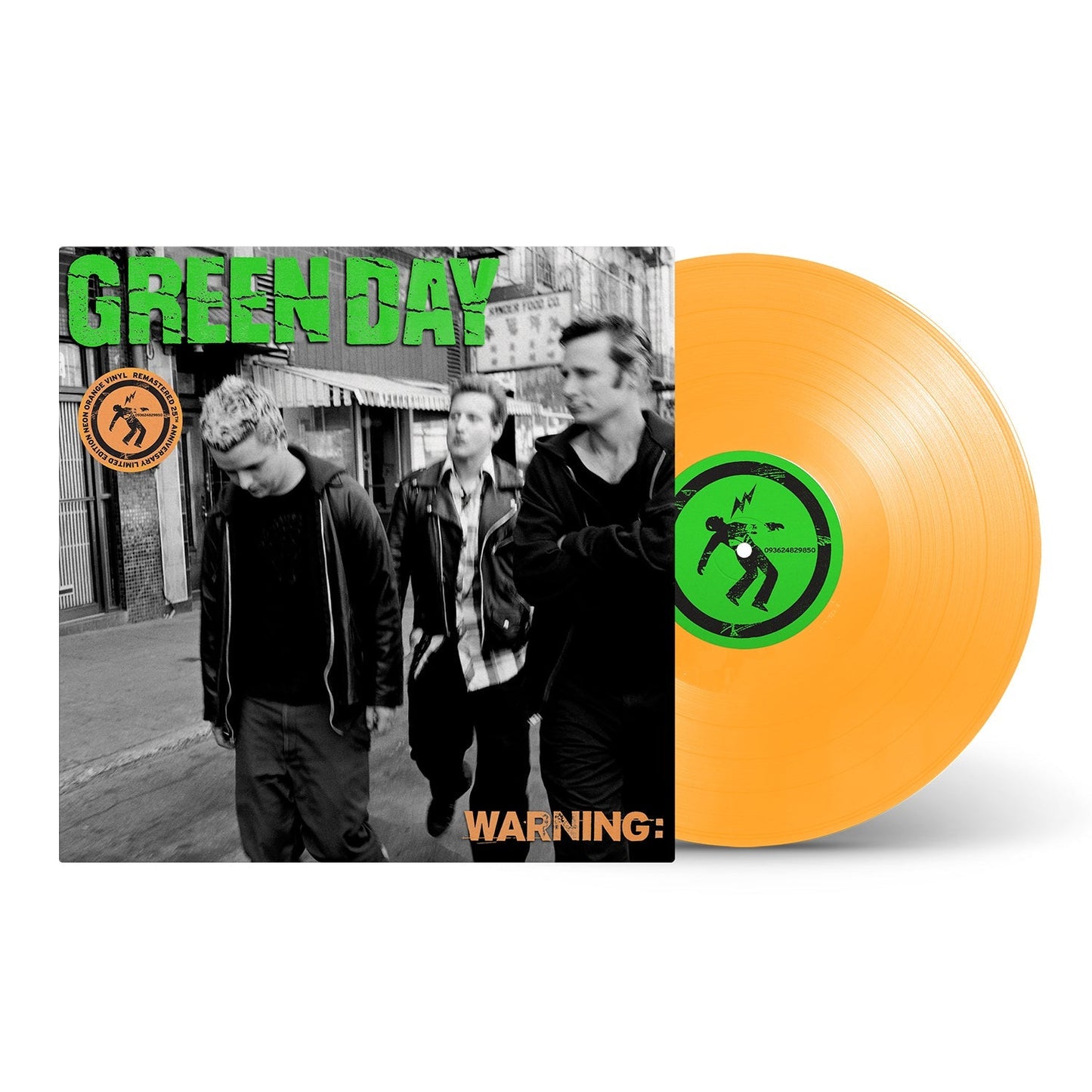 Green Day - Warning (25Th Anniversary Deluxe Edition) (Neon Orange Vinyl) | Mint (M) Mint (M)-