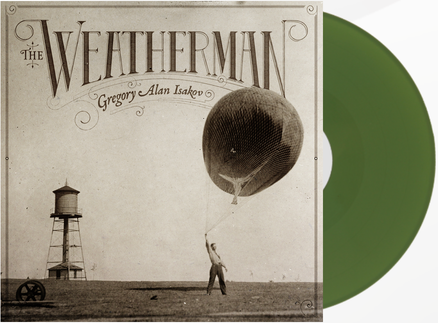 Gregory Alan Isakov - (PRESALE 5/29/26) The Weatherman (PASTURE GREEN VINYL) | Mint (M) Mint (M)-