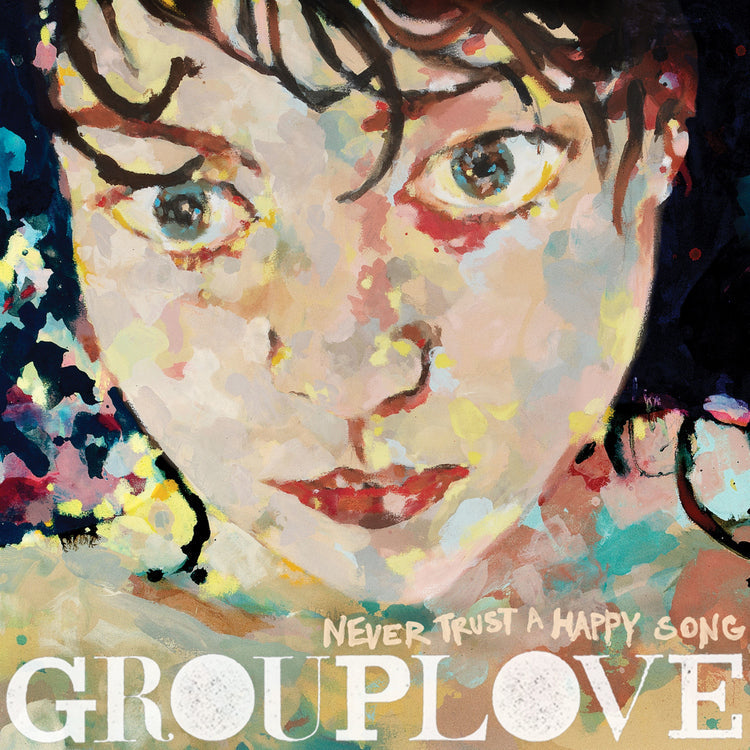 Grouplove - Never Trust a Happy Song (Bone Vinyl) | Mint (M) Mint (M)-