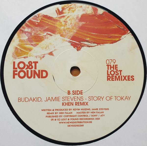 Guy J / Budakid, Jamie Stevens The Lost Remixes Lost & Found (4) 12" Mint (M) Mint (M)-