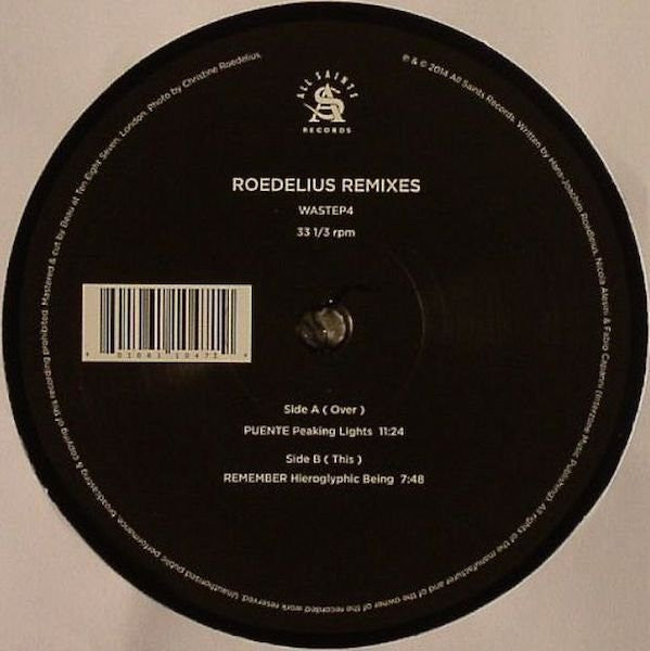Hans-Joachim Roedelius - Remixes | Mint (M) Mint (M)-