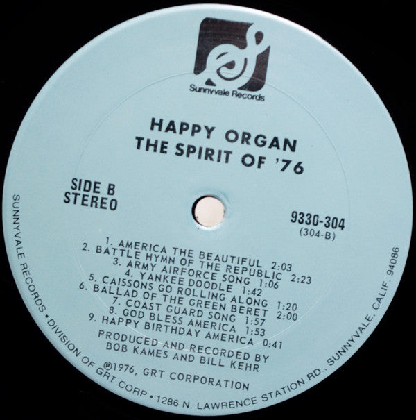 Happy Organ - The Spirit Of '76 | Near Mint (NM) Near Mint (NM)-