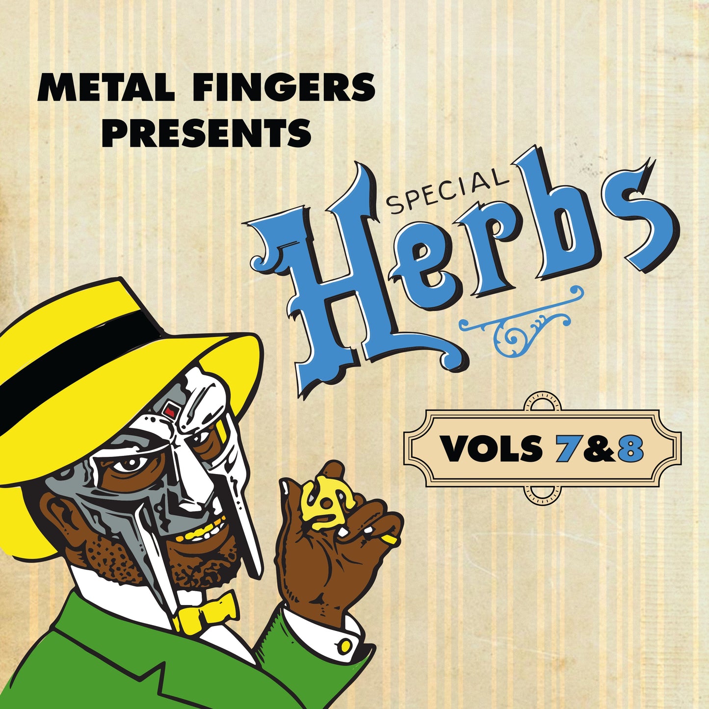 MF Doom - Metal Fingers Presents: Special Herbs Vol. 7 & 8 (SKY BLUE 2xVINYL) | Mint (M) Mint (M)-