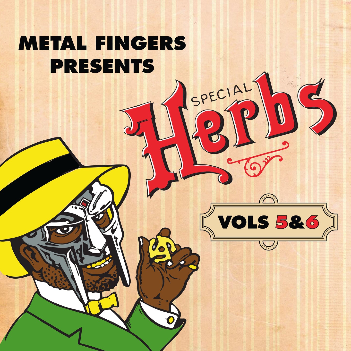 MF Doom - Metal Fingers Presents: Special Herbs Vol. 5 & 6 (APPLE RED VINYL) | Mint (M) Mint (M)-