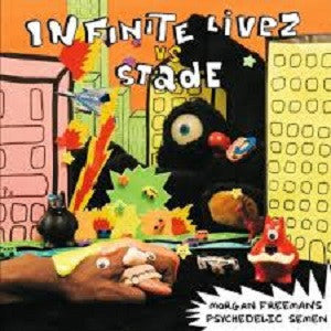 Infinite Livez vs. Stade - Morgan Freeman's Psychedelic Semen (CD) |-