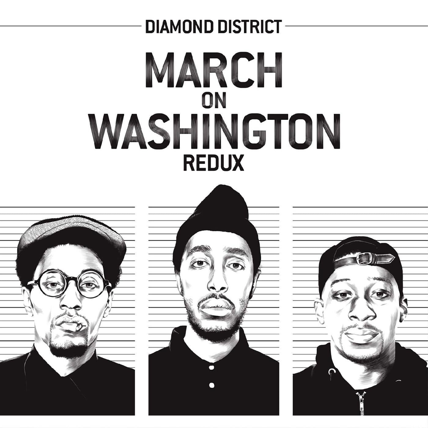 The Lasso, Jordan Hamilton, The Saxsquatch - March on Washington Redux (CD) | Mint (M) Mint (M)-