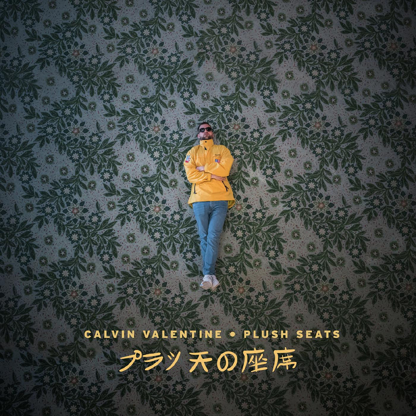 Valentine, Calvin - Plush Seats (YELLOW & GREY WITH SPLATTER VINYL) (Vinyl) | Mint (M) Mint (M)-