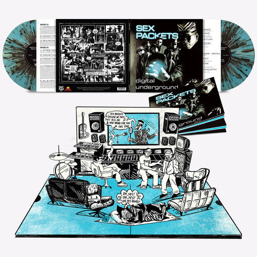 Digital Underground - Sex Packets (35th Anniversary) (2x BLACK/BLUE VINYL) | Fair (F)-