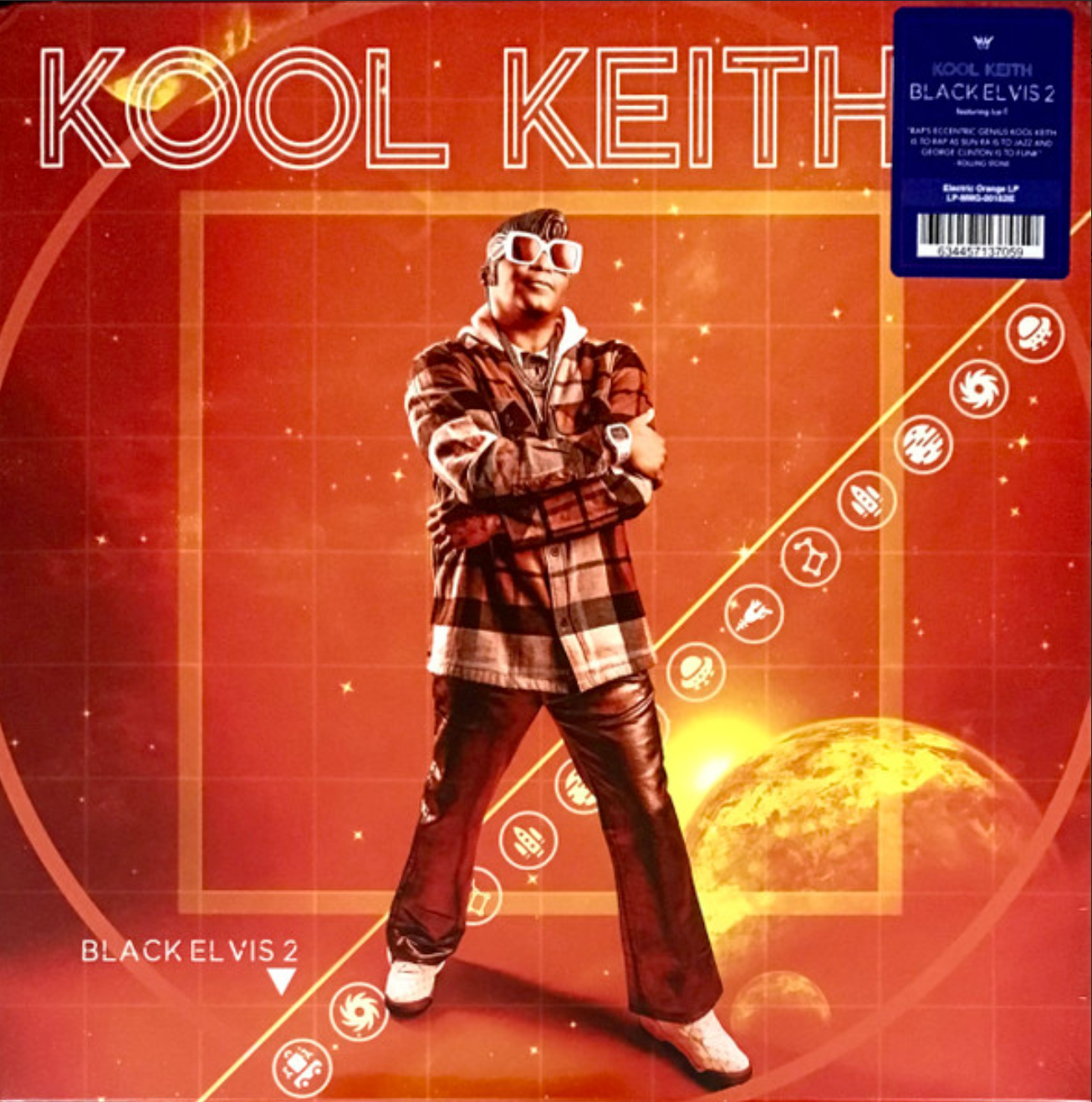 Kool Keith - Black Elvis 2 (Indie Exc Orange Vinyl) | Mint (M) Mint (M)-