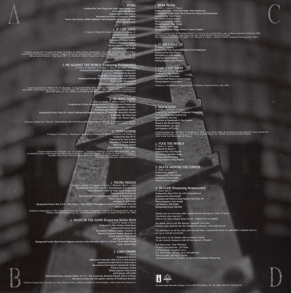 2Pac - Me Against The World | Mint (M) Mint (M)-