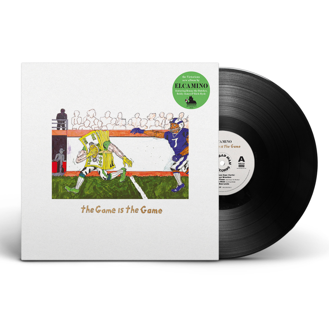Elcamino & Real Bad Man - The Game Is The Game (VINYL) | Mint (M) Mint (M)-