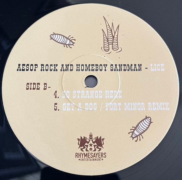 Aesop Rock & Homeboy Sandman - Lice | Mint (M) Mint (M)-