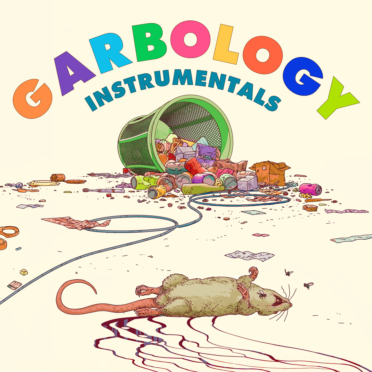 Aesop Rock X Blockhead - Garbology: Instrumentals (YELLOW, GREEN & BLACK VINYL) | Mint (M)-