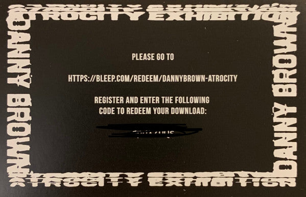 Danny Brown (2) - Atrocity Exhibition (2LP) | Mint (M) Mint (M)-