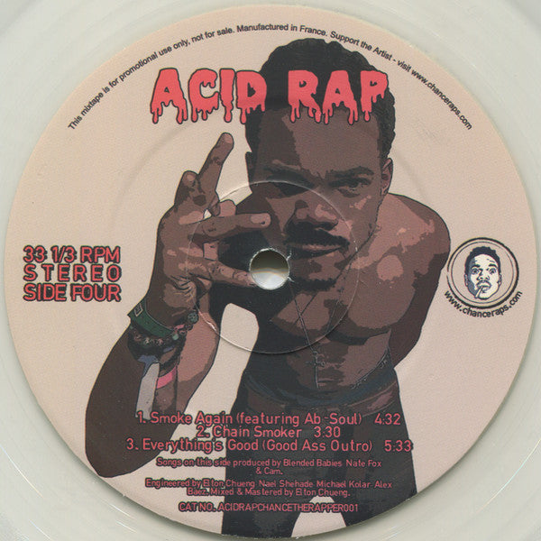 Chance The Rapper - Acid Rap (COLOR VINYL 2xLP) | NEW-